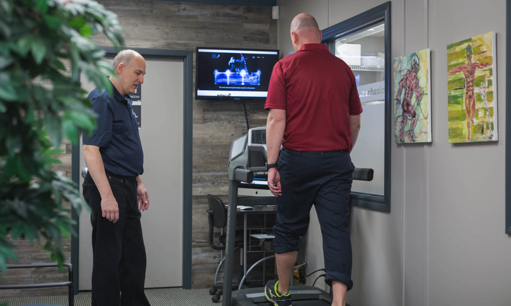 Treadmill testing at Applied Biomechanics